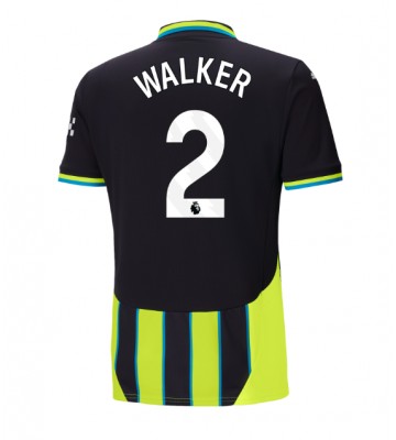 Manchester City Kyle Walker #2 Bortatröja 2024-25 Kortärmad